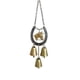 thumbnail image 2 of Campana de viento metálica en forma de herradura | Colgante de campanilla de viento para jardín exterior | Decoración colgante para patio o terraza | Adorno para patio interior o interior, 2 of 6
