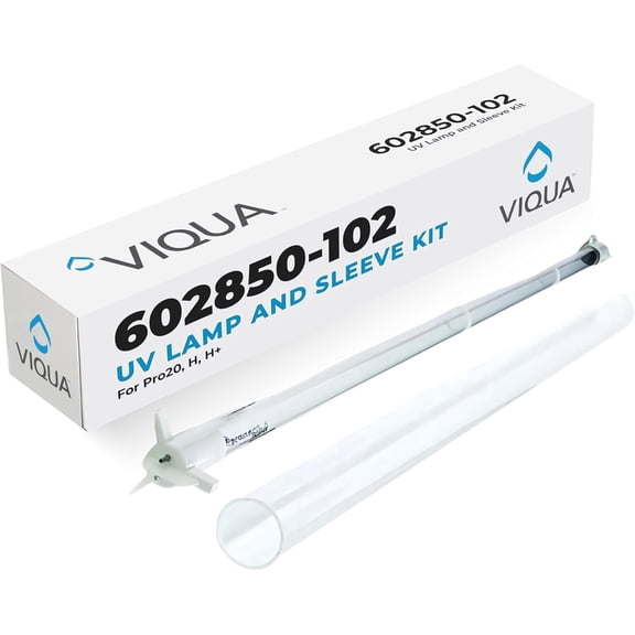 Genuine Viqua 602850-102 UV Lamp & Sleeve Kit for H, H , Pro20 Systems