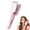 Pink, variant on 32mm Wavy Hair Curler, Deep U-Shaped Barrel Curling Iron for Big Waves, Ceramic Hair Styling Tool with Adjustable Heat Settings (Purple)