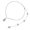 Silver, variant on Rhinestones Bridal Back Chain Necklace Long Drop for Women Wedding Body Chain