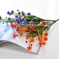 thumbnail image 5 of Cheers US 2packs Artificial Fake Flowers, Faux Outdoor Plastic Plants UV Resistant Shrubs Blossom Branches Vase Arrangements for Table Centerpieces Home Wedding Party Decoration, 5 of 7