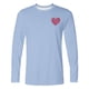 thumbnail image 4 of Amzcrzy - Sudadera Para Hombre, Estilo Casual, Con Estampado De Moda, Manga Larga, Cuello Redondo, Color Azul Claro, Talla M, 4 of 5