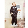 thumbnail image 3 of 1/12 Casa de Muñeca de Novio joven en negro con soporte, 3 of 6