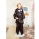 thumbnail image 3 of 1/12 Dollhouse Porcelain Doll Joven Novio En Negro Con Soporte, 3 of 6