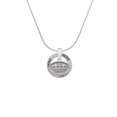 thumbnail image 2 of Delight Jewelry Silvertone Crown - Oval Seal Hero Ring Charm Necklace, 18", 2 of 4