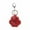 red, variant on kladzum Dog Key Chain Dog Paw Shaped Cute Keychain Reminder Pendant Key Ring with Souvenir Pet Paw Keychains Bag Memorial Gift Multifunction Key Fob, Everyday Convenience