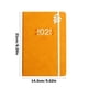 thumbnail image 3 of Agenda semanal para el año académico 2025, cuaderno de notas con correa para álbum de recortes, bloc de notas, planificador de horarios para estudiantes, diario de viajes de negocios, 3 of 7