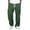 #232-Army Green, variant on Kakii Men's Drawstring Sweatpants, Relaxed Fit Casual Joggers with Side Cargo Pockets, Elastic Waist Lounge Pants