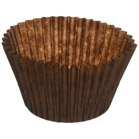 Decony Brown Standard Cupcake Liners, 4.5in., 500ct.