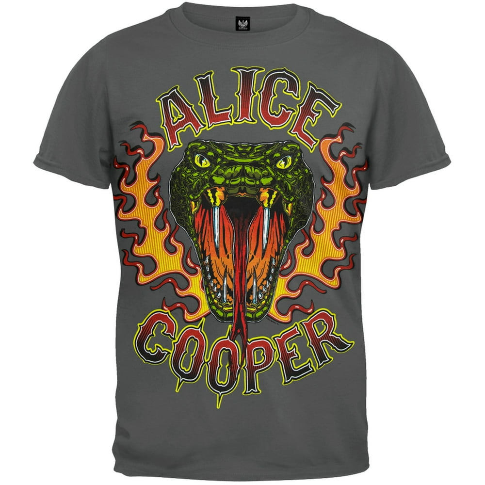 Alice Cooper - Alice Cooper - Snake Flames Tour T-Shirt - 2X-Large