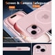 thumbnail image 5 of Funda de teléfono FNTCASE para iPhone 15, color rosa magnético mate, 5 of 7