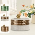 thumbnail image 1 of Plastic Storage Box Two Layer Fruit Tray with Lid Transparent Compartment Snack Storage Box for Nuts Candy and Dry Fruits(Transparent Tea,1Pcs) Rkxzt, 1 of 9
