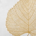 thumbnail image 2 of 20" x 20" Simply Daisy Leaf Study Polyester Accent Pillow, Golden Mustard Qty 1, 2 of 6