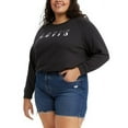 thumbnail image 3 of LEVI'S Womens Black Printed Sweatshirt Plus 2X, 3 of 3