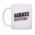 thumbnail image 2 of ThisWear Mom Breastfeeding Gifts Badass Breastfeeder Lactation 2 Pack 11oz Coffee Mug Set White, 2 of 4