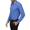 thumbnail image 5 of G-Style USA Men's Slim Fit Long Sleeve Dress Shirt, 5 of 5