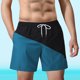 thumbnail image 1 of pstuiky Pantalones cortos de gimnasio para hombre, Pantalones cortos casuales de moda para hombre con bolsillos y cintura elástica. Pantalones cortos cargo, 1 of 7