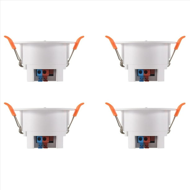 4X Sensor de Presencia Tuya ZigBee MmWave con DeteccióN de Radar de Microondas de Luminancia Sensor de Movimiento PIR Montaje en Techo