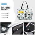 thumbnail image 3 of Kdxio Modern Industry for Beach Bag for Women Large Beach Tote Bag Waterproof Sandproof Swim Bag with Zipper Pockets Beach Vacation Travel, 3 of 7