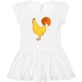 thumbnail image 3 of Inktastic Cute Yellow Chicken Girls Toddler Dress, 3 of 5