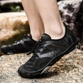 thumbnail image 7 of Mens Water Shoes Quick Drying Sneakers Beach Shoes Swimming Yoga Lightweight Walking Shoes Black 7 UK, 7 of 7