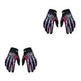 thumbnail image 3 of Redempat Gants Multifonctionnels à Doigts Complets pour Moto Cyclisme Imperméables et Durables Confortables Automne Hiver Gants Roses G 2Ensemble, 3 of 6
