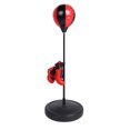 thumbnail image 1 of Ballon de Vitesse Autoportant avec Gants, Sac de Frappe pour Jeunes Boxeurs Ensemble de Boxe Ajustable pour Enfants, 1 of 8