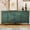 4 doors-Green, variant on HLR 31.5'' Large Sideboard Buffet Cabinet with Storage, 2 Doors Modern Credenza Table for Living Room, Green