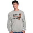 thumbnail image 4 of Matching Set Friends Couples Brunch Plus Size Long Sleeve Graphic Tee Shirt Brisco Brands 2X, 4 of 6