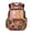 Capybara Axolotl Pizza Print, variant on CHAQLIN Pixel Yellow Excavator Pattern Bookbag with Front Pocket, Durable Multi-Pocket 17 Inch Kids Backpack for Back to School Elementary