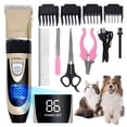 thumbnail image 1 of Dog Grooming Clippers Kit, Low Noise USB Rechargeable Pet Grooming Kit, Professional Cordless Dog Trimmer Shaver for grooming, Electric Pet hair Clippers for Cats Dogs Long Hair Pet heavy duty dog gro, 1 of 3