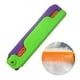 thumbnail image 2 of 14uds. Peine recto de gravedad 3D, cuchillo pequeño para rábano, peine de Color zanahoria (verde), 2 of 5