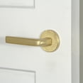thumbnail image 4 of Viaggio Clomhmbll_Sd_Rh Circolo Hammered Right Handed Solid Brass Non-Turning One-Sided, 4 of 7