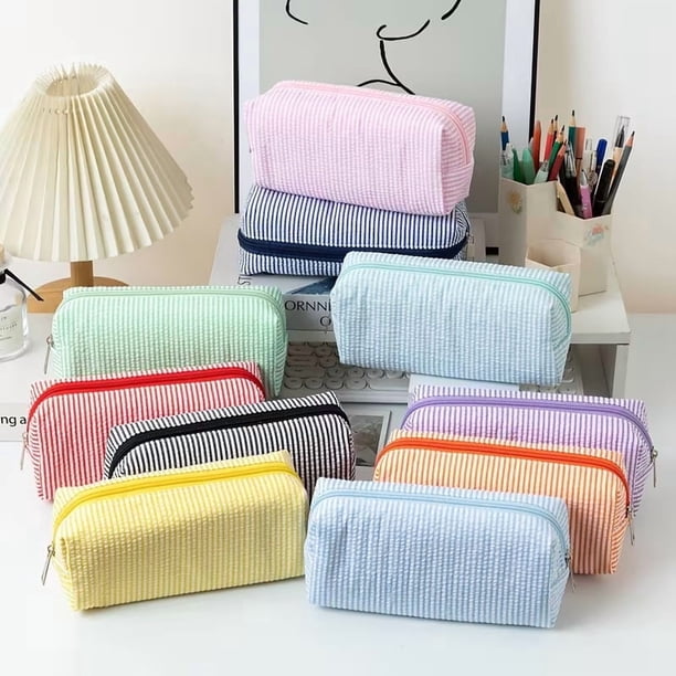 Estuche for lápices de gran capacidad: organizador de papelería versátil for hombres y mujeres, ideal for viajes y uso en la oficina