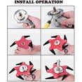thumbnail image 2 of Trimmer With 6 Teeth Steel Blades Fit Compatible With S 65mn Lawn Mower, 2 of 5