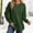 A1_Green, variant on Visaly Crew Neck Side Split Sweatshirt for Women Long Sleeve Pullover Shirts Casual Loose Side Slits Tunic Top Dressy Sweatshirts Gym Sweatshirt Tunic Pullover Shirts Black L