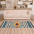 thumbnail image 2 of Yayeee Runner Rug for Bedroom 2'x6' Machine Washable Hallway Non Slip Mat, Geometric Stripes, 2 of 8