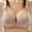 Gray, variant on Mom Of The Middle-aged And Elderly Thin Without Steel Ring Large Breasts Show Small Soft Thin Of The Top Support Bra Clothing Great Gifts Khaki, 44