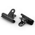 thumbnail image 3 of REGALWOVEN Stationery Metal Documents Papers Clamps Binder Bulldog Clip Black 4pcs, 3 of 3