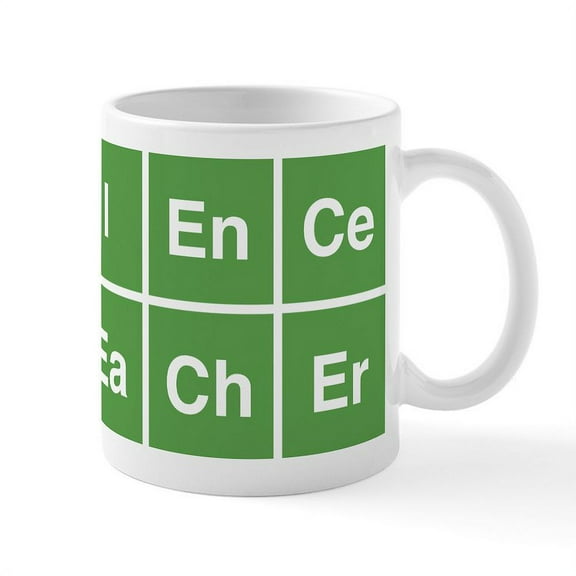 CafePress - Science Teacher - 11 oz Ceramic Mug - Novelty Coffee Tea Cup