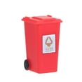 thumbnail image 3 of Mistaha Miniature Garbage Cans Painted Garbage Cans Model Garbage Truck Cans Sandtable Fairy House Street Scenery Decoration, 3 of 8