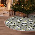 thumbnail image 5 of Rateoe Panda With Crown And Stars Pattern Christmas Tree Skirt with Ties , Christmas Tree Decorations, Farmhouse Christmas Decor Xmas Holiday Decorations-36", 5 of 6