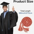 thumbnail image 4 of Graduation Rope Honor Rope Graduation In 2025 Graduate With Tassel Bachelor's Formal Dress Doctoral 67 Inches Long Blue And White, 4 of 5