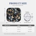 thumbnail image 2 of Kdxio Dogs Print 2-Piece Sun Shade Front Windshield - Foldable Car Front Window Sunshades For Most Sedans Suv Truck, 2 of 6