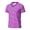 Purple, variant on Men's Crewneck Striped T-Shirt, Soft Elastic Cotton Tee for Everyday Wear