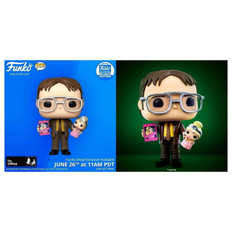 Funko Pop! The Office – Dwight Schrute, Figura De Vinilo Coleccionable De 9.5 Cm, Regalo Oficial Para Fans