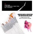 thumbnail image 3 of Nail Art Brushes Set, For Gel Nails, 3 of 4