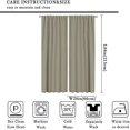 thumbnail image 2 of William Morris Bedroom Window Curtains,Vintage Birds Owl Flowers Middle Ages Style Rod Pocket Windows Drapes for Bathroom Living Room Kitchen Home Decor,Set of 2 Panel W52xL84in, 2 of 6