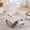 Beige|Corduroy|with Footrest, variant on Memoryfield Modern Nursery Rocking Chair with Footrest, Upholstered Accent Chair with Side Pocket for Living Room, Beige
