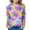 Multicolor, variant on Rainbow Print Shirt for Teen Girl Crewneck Graphic T Shirt Summer Fashion Tee Shirt Graphic Tshirt